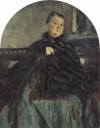 Портрет артистки Г.Н.Федотовой. 1905 - Серов