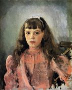 Портрет вел. княжны Ольги Александровны. 1893 - Серов