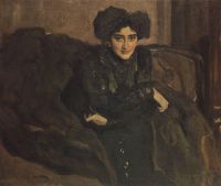 Портрет Е.И.Лосевой. 1903 - Серов