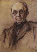 Портрет К.П.Победоносцева. 1902 - Серов