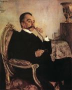 Портрет кн. В.Н.Голицына. 1906 - Серов