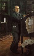Портрет композитора А.Н.Серова, отца художника. 1888-1889 - Серов