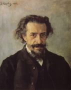 Портрет композитора П.И.Бларамберга. 1888 - Серов