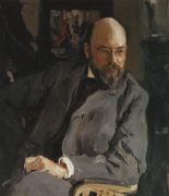 Портрет художника И.С.Остроухова. 1902 - Серов