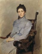 Женский портрет. 1901  - Соколов
