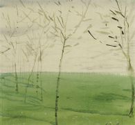 Весенний пейзаж. 1910 - Сомов