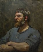Портрет поэта Алексея Маркова, 1975г.] - Судаков