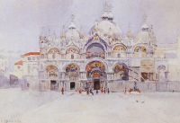 Венеция. Собор Св.Марка. 1884 - Суриков