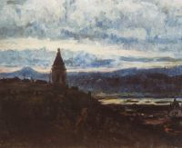 Вид Красноярска. 1887 - Суриков