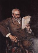 Портрет доктора А.Д.Езерского. 1910 - Суриков
