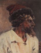 Стрелец в шапке. 1879 - Суриков