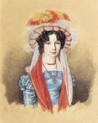 Женский портрет. 1825 - Теребенев