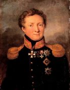 Портрет генерала А.И.Горчакова. 1810-е  - Тропинин