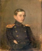 Портрет М.П.Ждановича. 1846-1847гг.  - Федотов