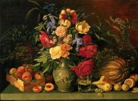 Цветы и плоды. 1839  - Хруцкий