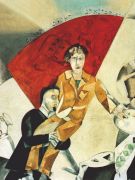 chagall_detail_1,_introduction_to_the_jewish_theater_1920 - Шагал