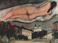 chagall_nude_over_vitebsk_1933 - Шагал