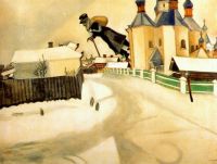 chagall_over_vitebsk_1914 - Шагал