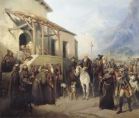 Фельдмаршал А.В.Суворов на вершине Сен-Готарда 13 сентября 1799 г - Шарлемань