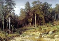 Сосновый бор. Мачтовый лес в Вятской губернии. 1872г  - Шишкин