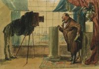 Купец перед фотографом. 1860-е  - Шмельков