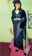 Портрет Н. Д. Штеренберг, жены художника. 1925.  - Штеренберг