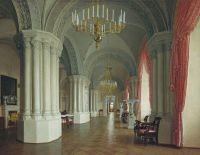 Готический зал в Зимнем дворце. 1840-е  - Юшков